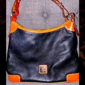 Dooney and Burke Black Leather Handbag